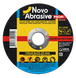 Круг 125*1.6*22.23 отрезной по металлу NovoAbrasive Profi (уп. 10 шт)
