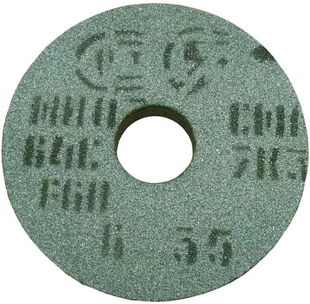 Круг 450*25*203 мм, 64C, F46-80, СМ-СТ шлифовальный зеленый Запорожабразив (карбид кремния)