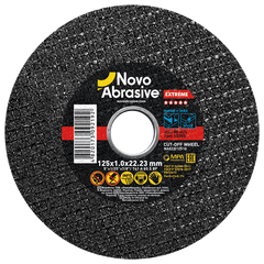 Круг 125*1.0*22.23 NOVOABRASIVE Extreme отрезной по металлу