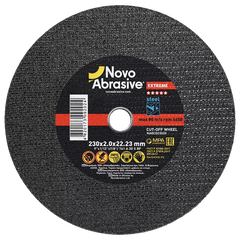 Круг 230*2.0*22.23 NOVOABRASIVE Extreme отрезной по металлу