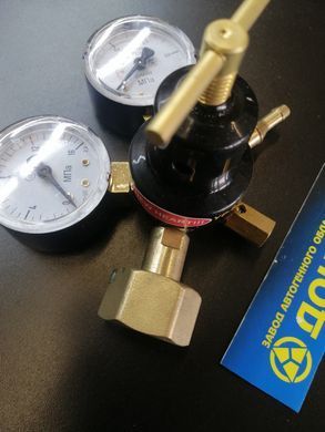 Редуктор баллонный углекислотный УР-6ДМ mini 9/6 ДОНМЕТ( регулятор расхода CO2) (серия mini ,прямоточный)