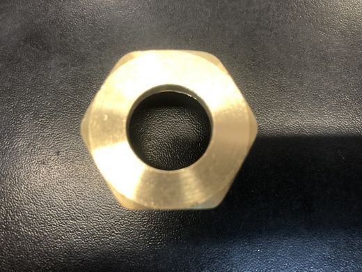 Гайка накидная G3/4" к БКО (латунная,шестигранная)
