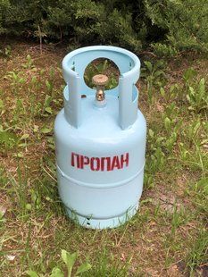 Балон газовий пропановий V=12,3 л. (пропан-бутан) (виробництво Туреччина)