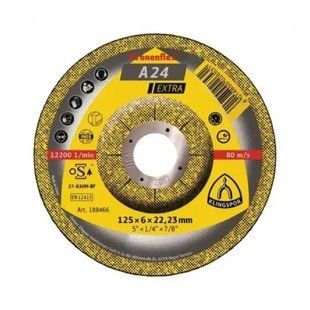 Круг 125*6,0*22,23 зачистной Klingspor Kronenflex A 100 Extra