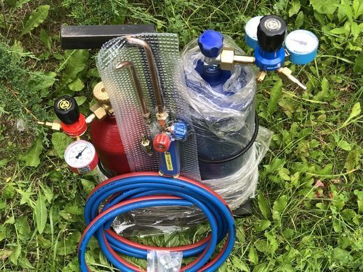 Комплект газозварника переносний ДОНМЕТ (пост газозварювальний переносний) (O2+C3H8)