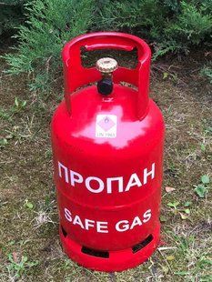 Металевий газовий балон Safegas 12.3 л ( виробництво Польща)